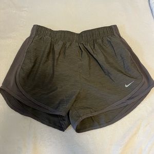 Gray Nike shorts